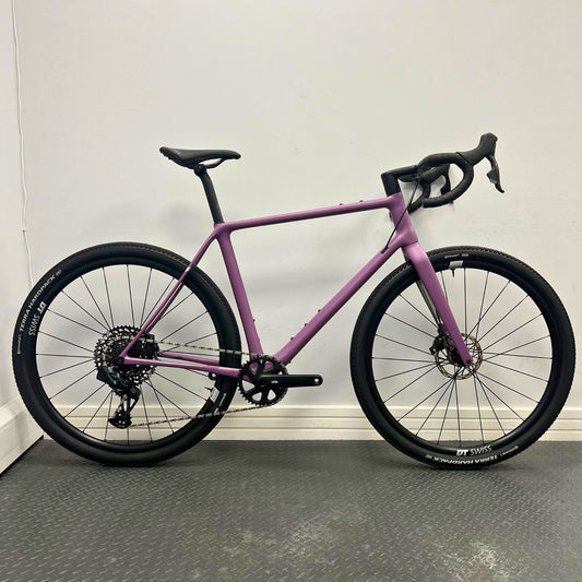 Vielo V+1 Large Plum Sram Rival AXS Eagle Mullet and DT Swiss G1800 wheels